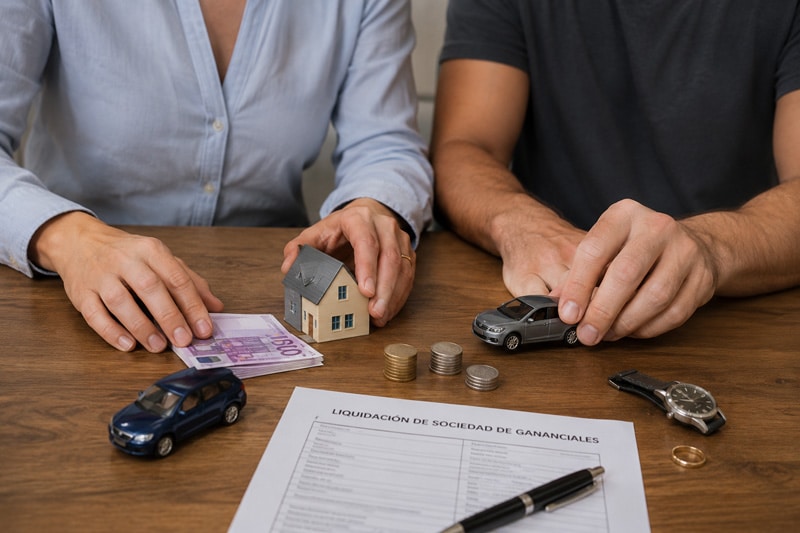 Which court decides on matrimonial property